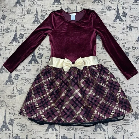 bonnie jean burgundy dress Burgundy Mermaid Deep V-Neck Sleeveless Pleated Satin Long Prom Formal –  Modsele